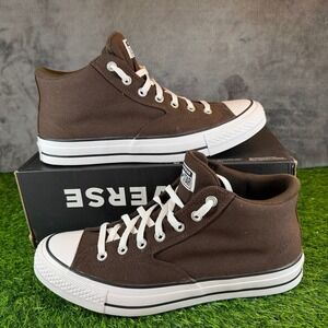 Converse Chuck Taylor All Star Malden Street Mid Brown Shoes Sneakers Mens 11.5